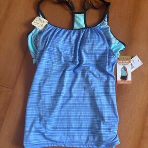 ZeroXposur Blue Women's Swim Bikini-Size M with UV Protection